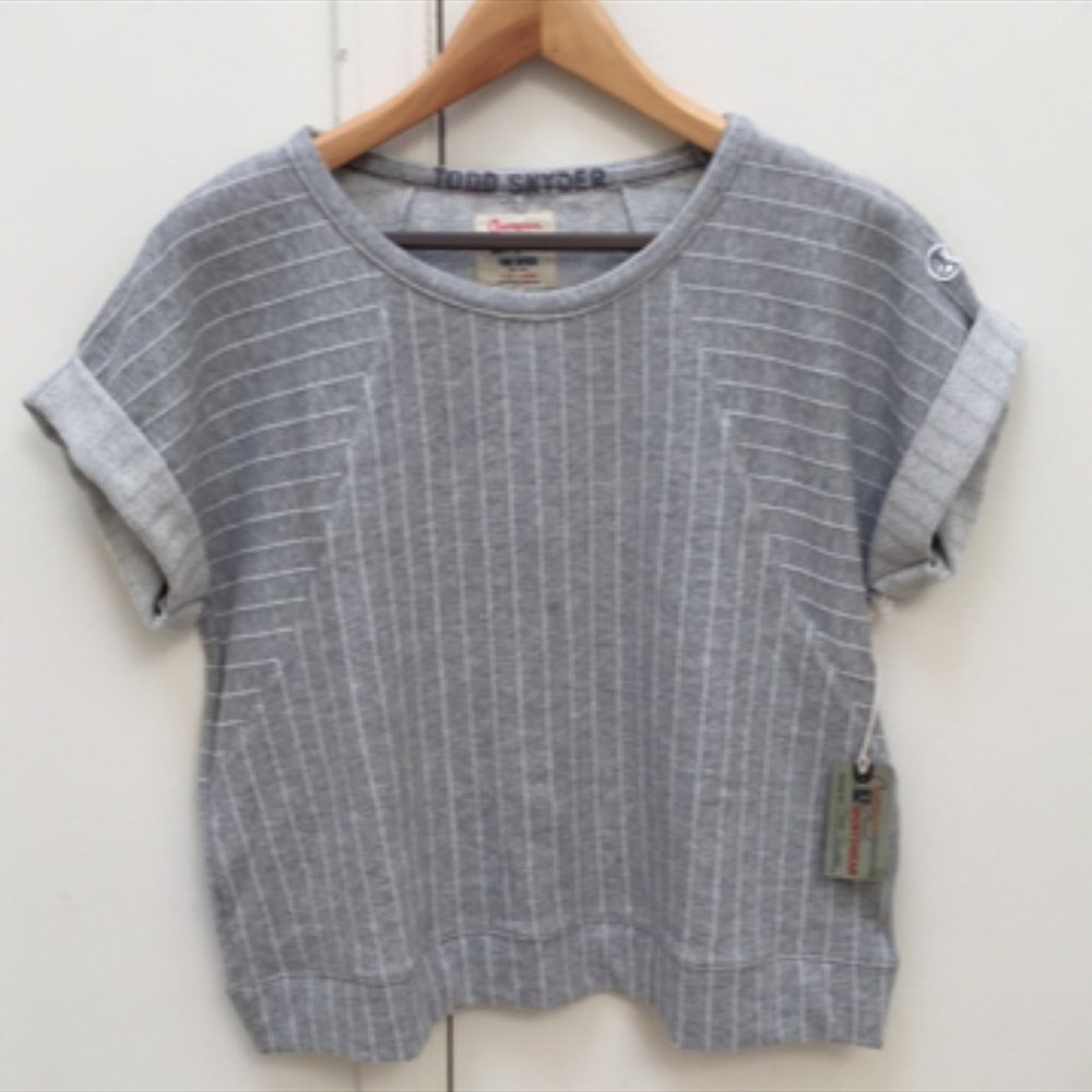 Todd Snyder + Champion boyfriend sweatshirt tee